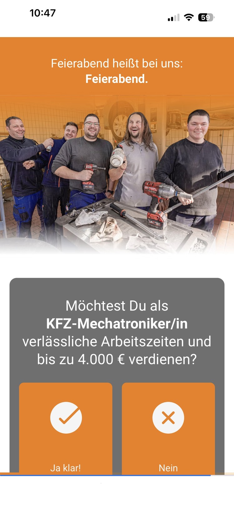 Funnel KFZ-Mechatroniker
